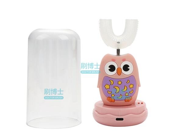 刷博士可愛卡通款U型兒童電動(dòng)牙刷