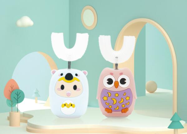 刷博士?jī)和妱?dòng)牙刷U型防塵，給孩子更好的口腔保健